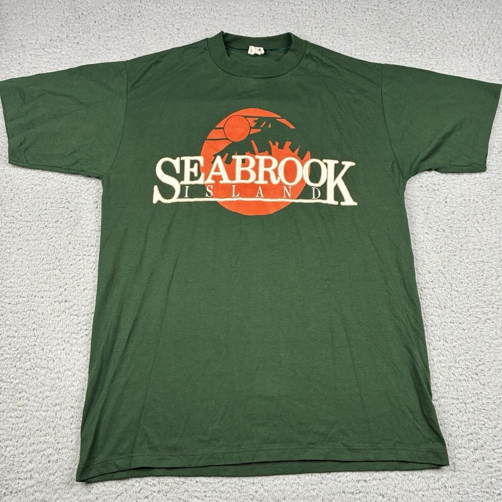 Vintage Seabrook Island South Carolina T-Shirt Mens Large USA Single Stitch